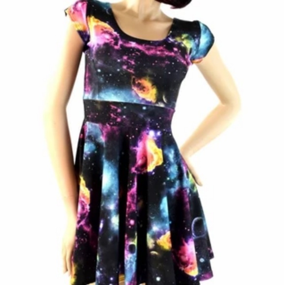 Galaxy Skater Dress - Picture 1 of 3